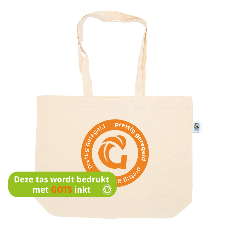 Shopper ecru XL | Fairtrade